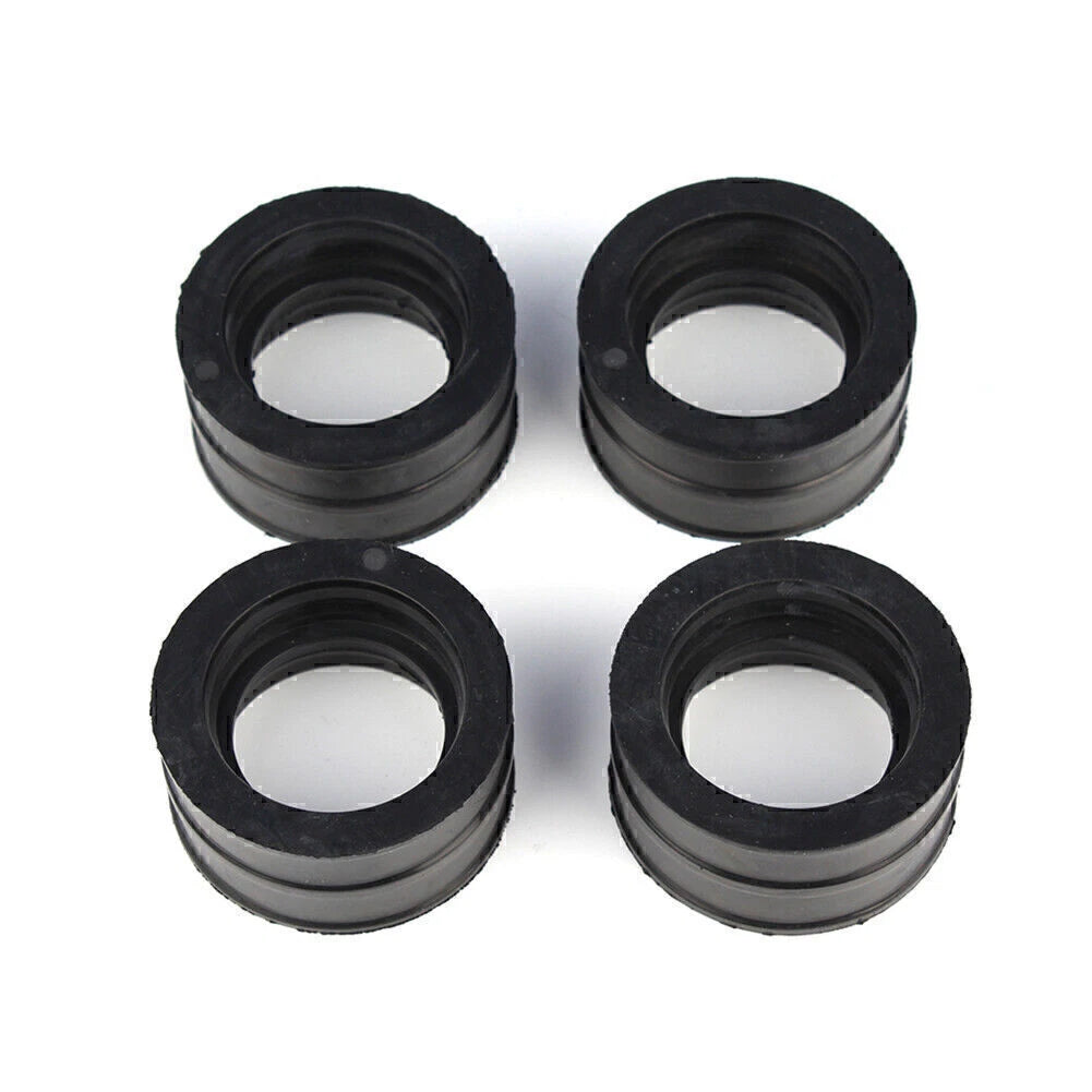 Set of 4 Carburetor Intake Boots for Honda VF700 VF750 (1982–1986)
