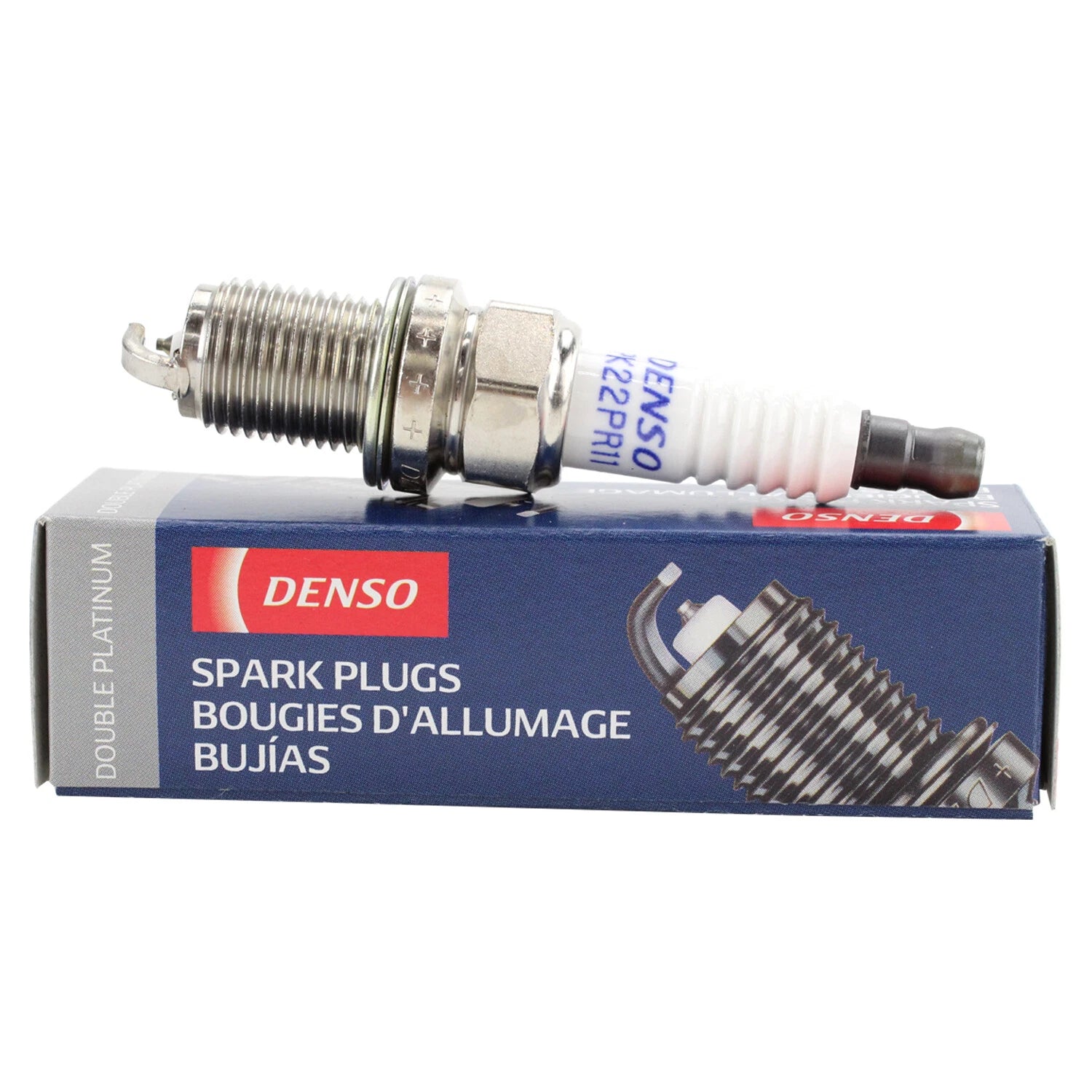 Gap 0.044 Double Platinum Spark Plug Denso for Honda Infiniti Nissan Mazda