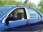 12p Luxury FX Chrome Window Package (w/Posts) for 2003-2008 Toyota Corolla