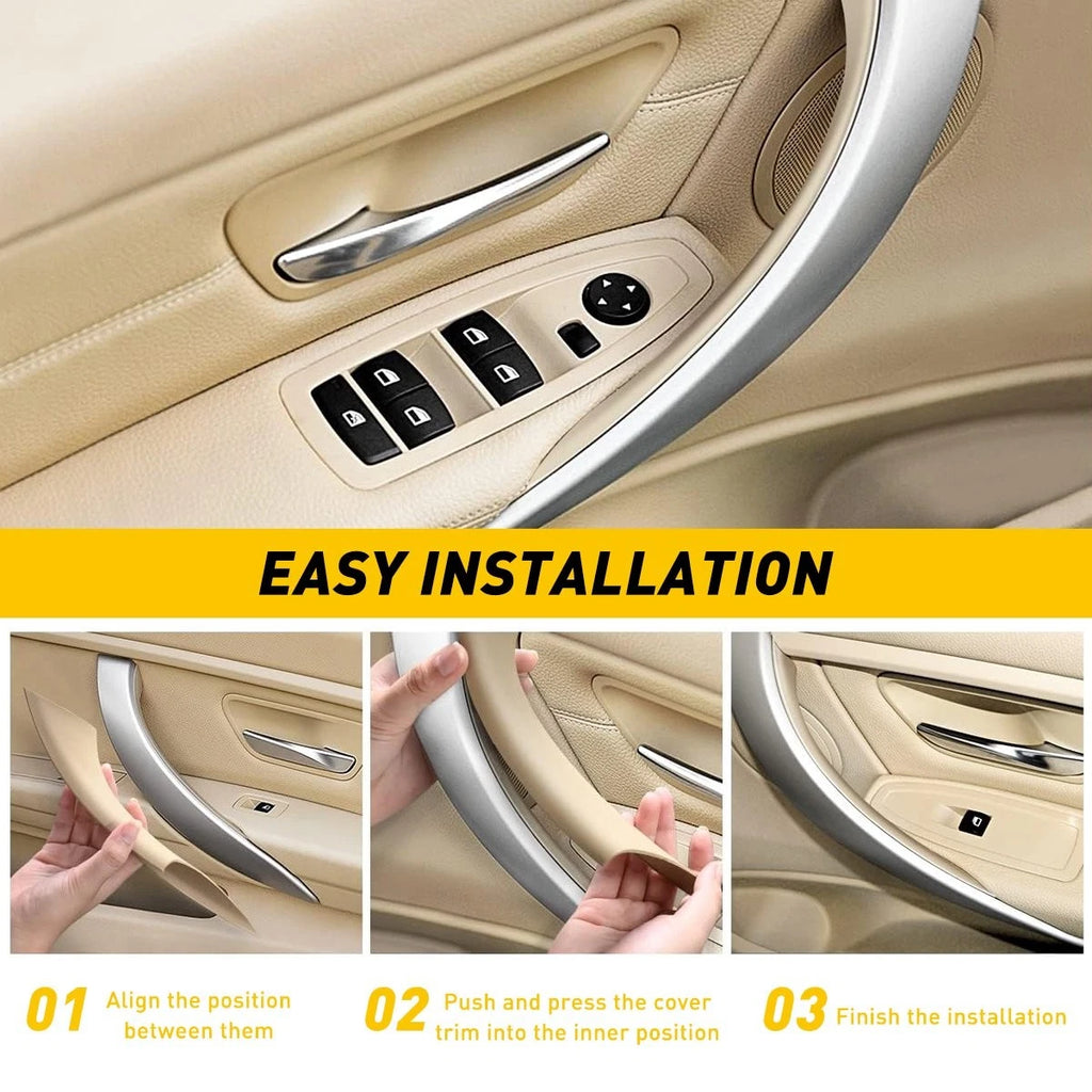 2X Inner Door Handle Cover for BMW 3 Series F30 F35 (2012–2019)