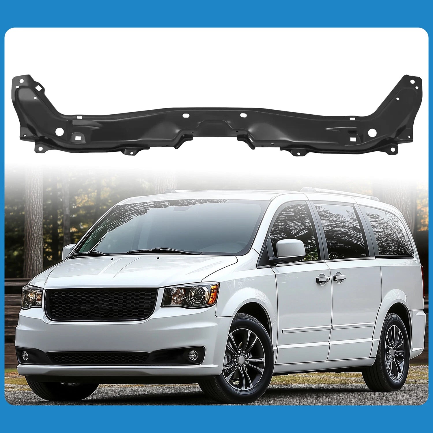 Radiator Core Support Upper Tie Bar for Dodge Grand Caravan (2011–2020) 68023327AC