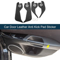 Set of 1 Car Door Leather Anti Kick Pad Sticker for Audi Q5 (2018–2019)