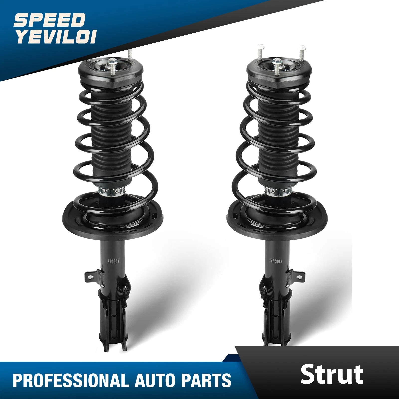 2x Rear Complete Strut Assemblies for Toyota Camry Avalon Lexus ES350 (2007–2011)