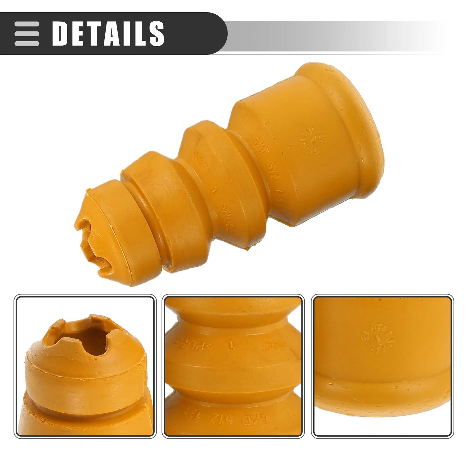 Set of 2 Rear Suspension Bump Stop Shock Absorber Strut Boot Kit for Audi A4 