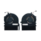 Set of 2 CPU GPU Cooling Fans for HP Spectre X360 15EB (2017–2018)