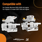 Rear Brake Calipers w/Brackets for Toyota 4Runner (2003–2009)