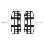 Black Driver Floorboards for Harley Touring Street Glide (2014-2024)