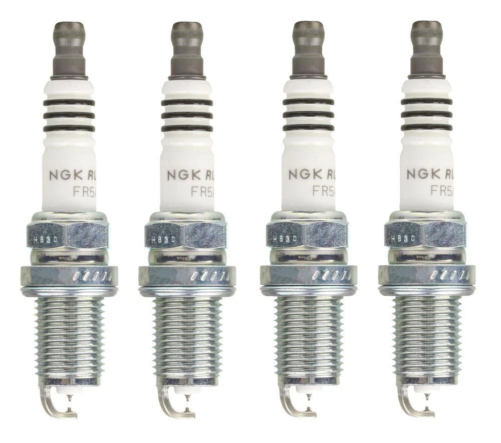 Set of 4 NGK Ruthenium HX Spark Plugs for Dodge Jeep Toyota VW Acura Honda
