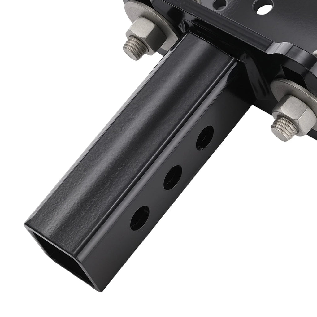 2 Inch Winch Hitch Adapter for Class III IV Receiver (Steel, Powder Coated)