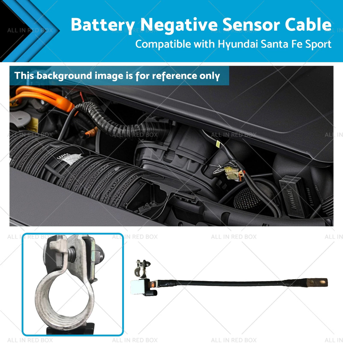 Battery Negative Sensor Cable for Hyundai Santa Fe Sport (2013–2015)