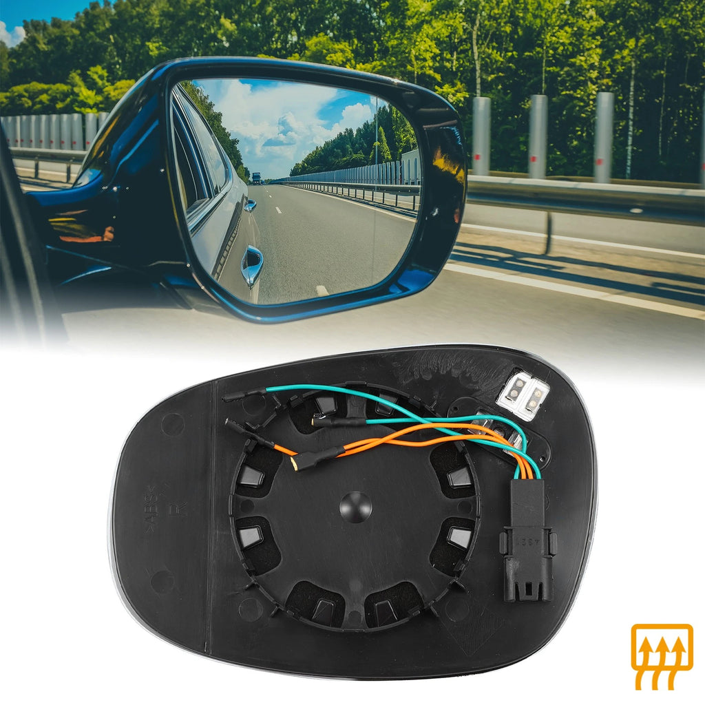 4 Pin Heated Mirror Glass Replacement for BMW 135i 128i (2008–2013)