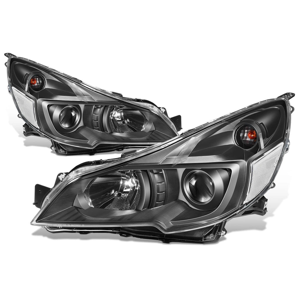 Projector Headlights for Subaru Outback/Legacy (2010–2014) - Black Housing