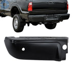 Step Bumper for Ford F250 F350 (2008-2016) with Sensor Hole, Painted Rear Left