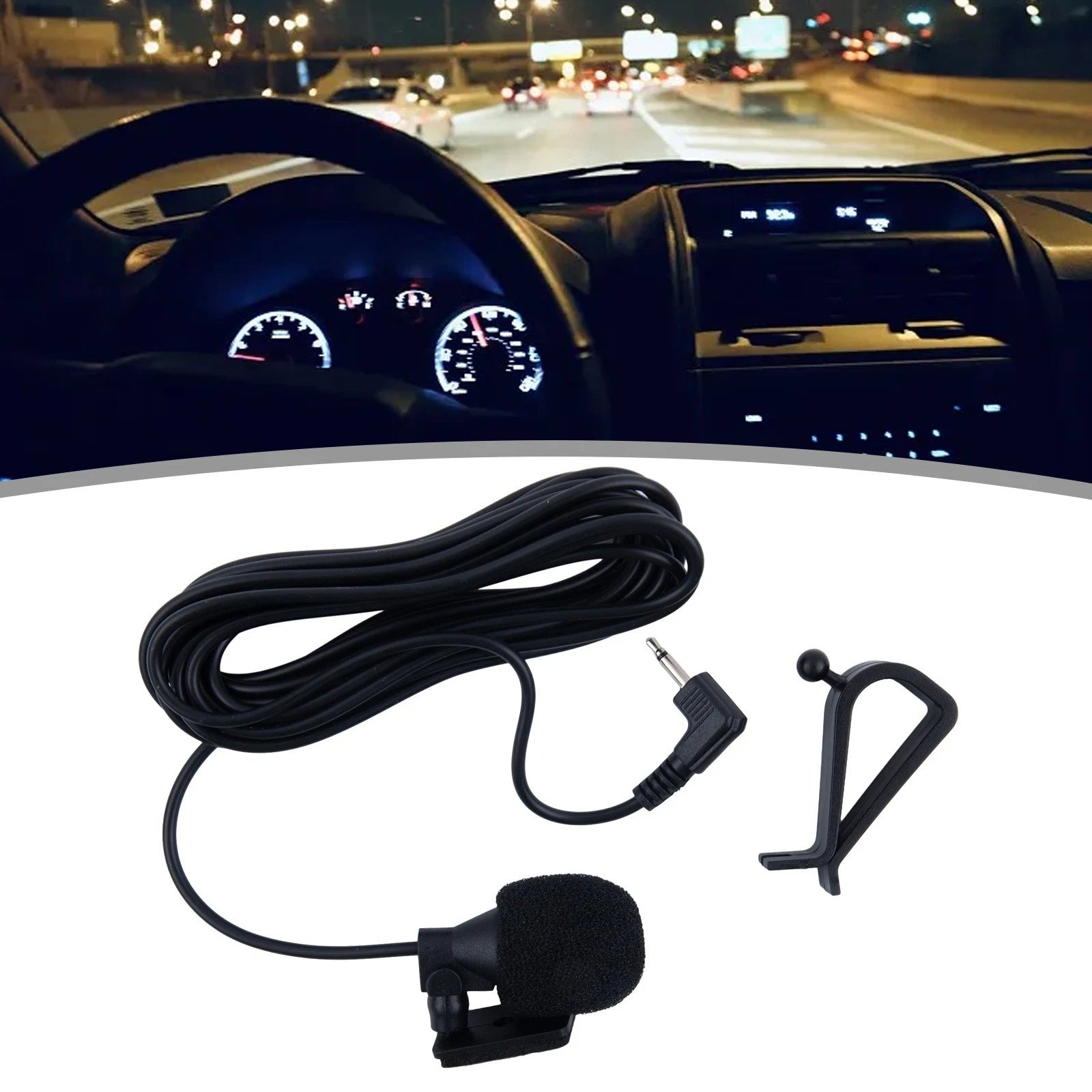 Microphone Replacement Bracket for Car Electronics (Windproof)