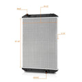 Aluminum 2-Row Cooling Radiator for Sterling Truck Acterra 6500 7500 8500 (2001–2005)