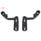 Foot Peg Kit for Yamaha XV750 XV1100 (1990–1999) - 5" Long, 1.25" Engine Guard