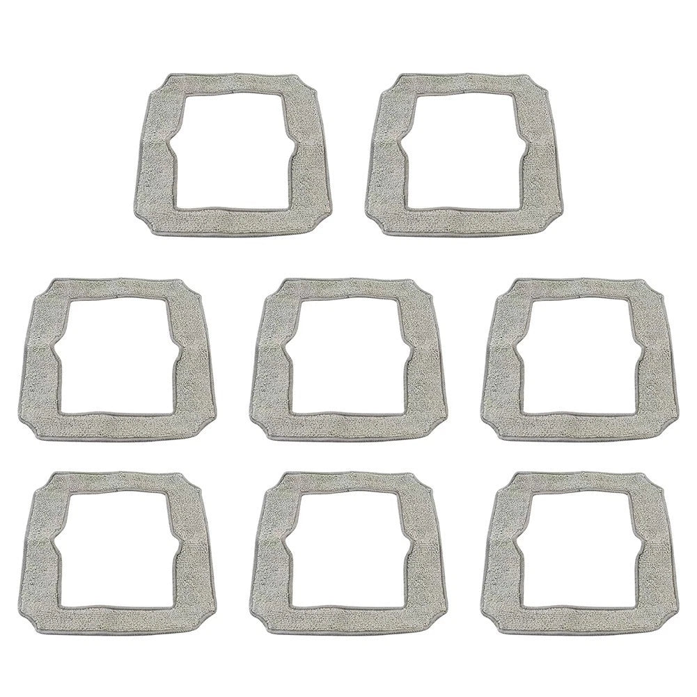 Set of 4 Microfiber Cloth Pads for ECOVACS WINBOT MINI (21.6 cm x 21 cm)
