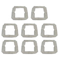 Set of 4 Microfiber Cloth Pads for ECOVACS WINBOT MINI (21.6 cm x 21 cm)