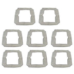 Set of 4 Microfiber Cloth Pads for ECOVACS WINBOT MINI (21.6 cm x 21 cm)