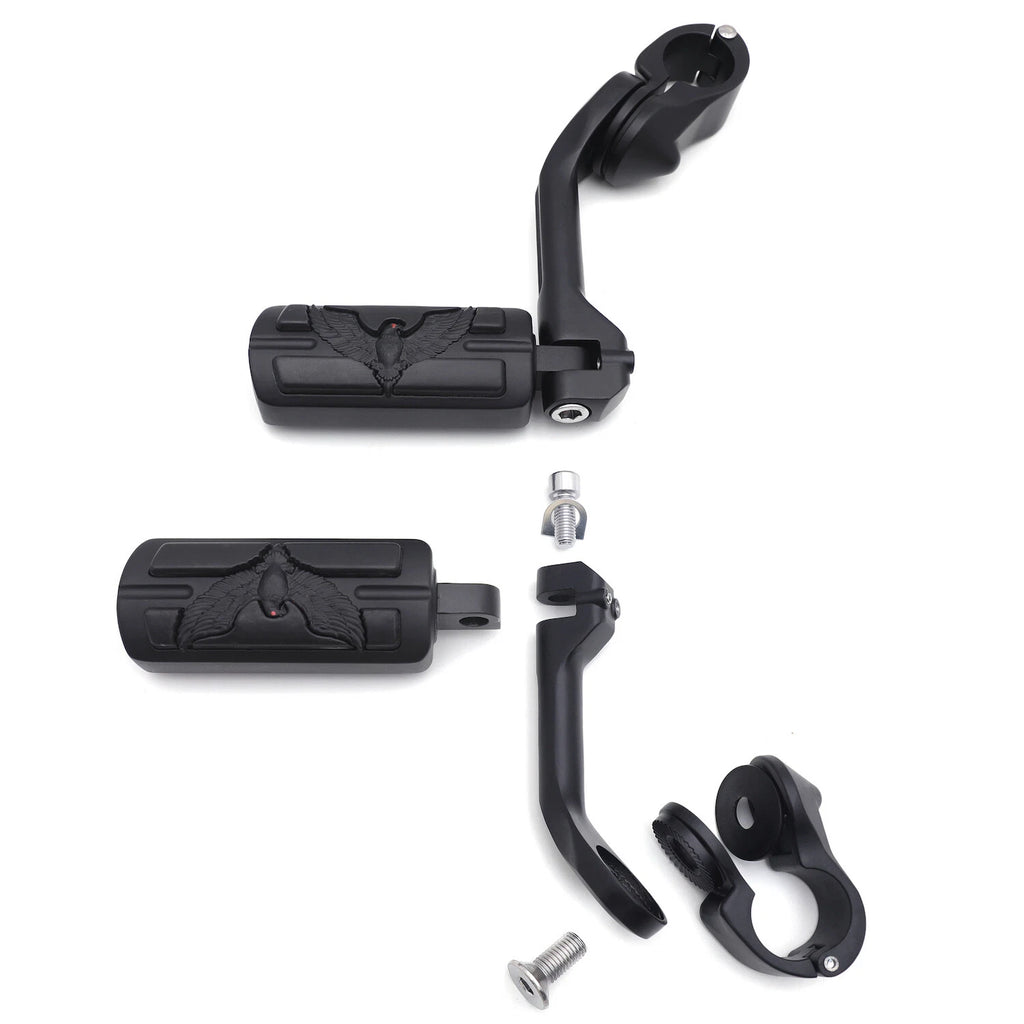 5" Long FootPeg Kit for Harley Road King, Sportster (1990–2023)