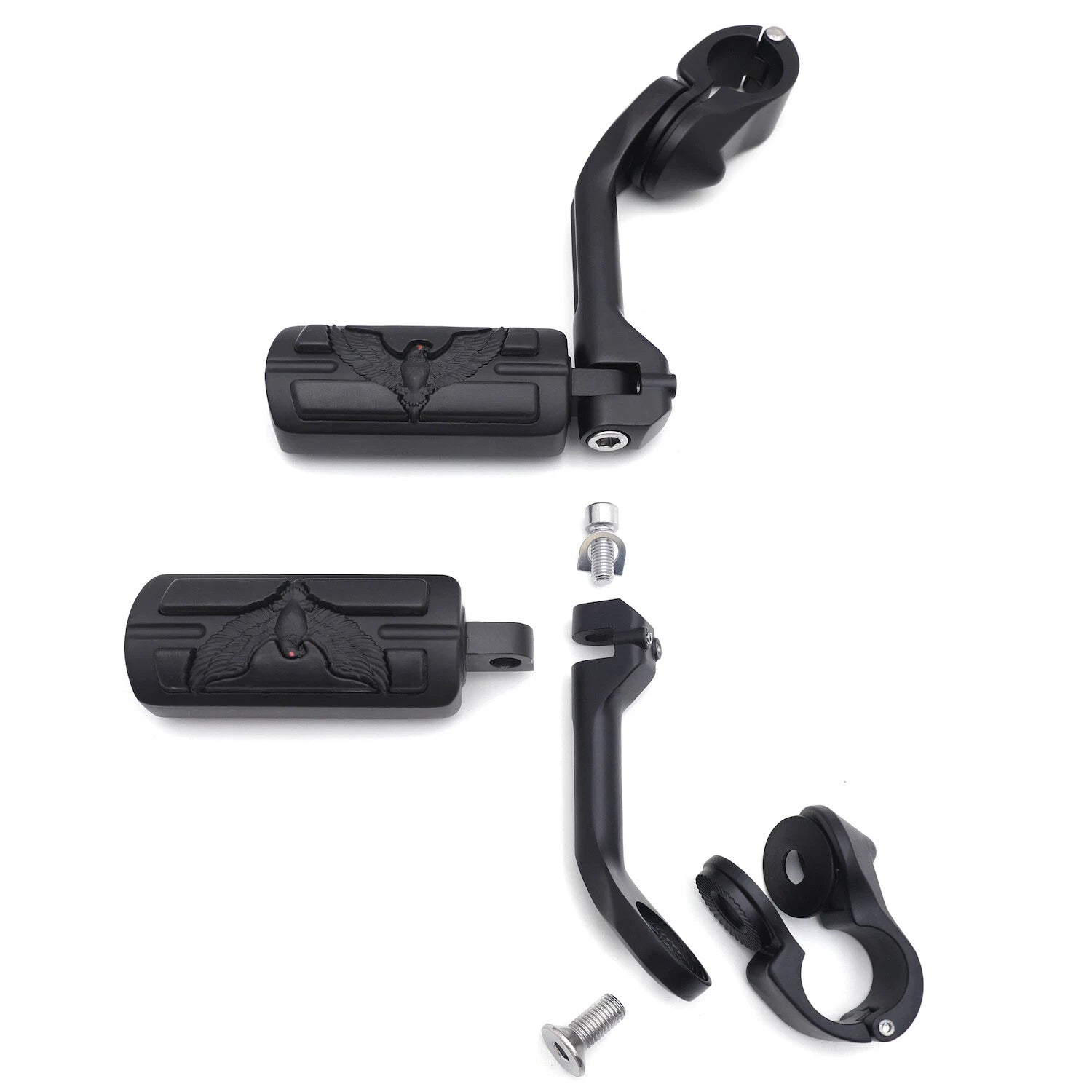 5" Long FootPeg Kit for Harley Road King, Sportster (1990–2023)