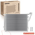 A/C Condenser with Bracket & Receiver Drier for Kia Optima (2016–2018)