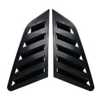 Carbon Look Quarter Rear Window Louvers for Audi A3 S3 Sportback (2021–2024)