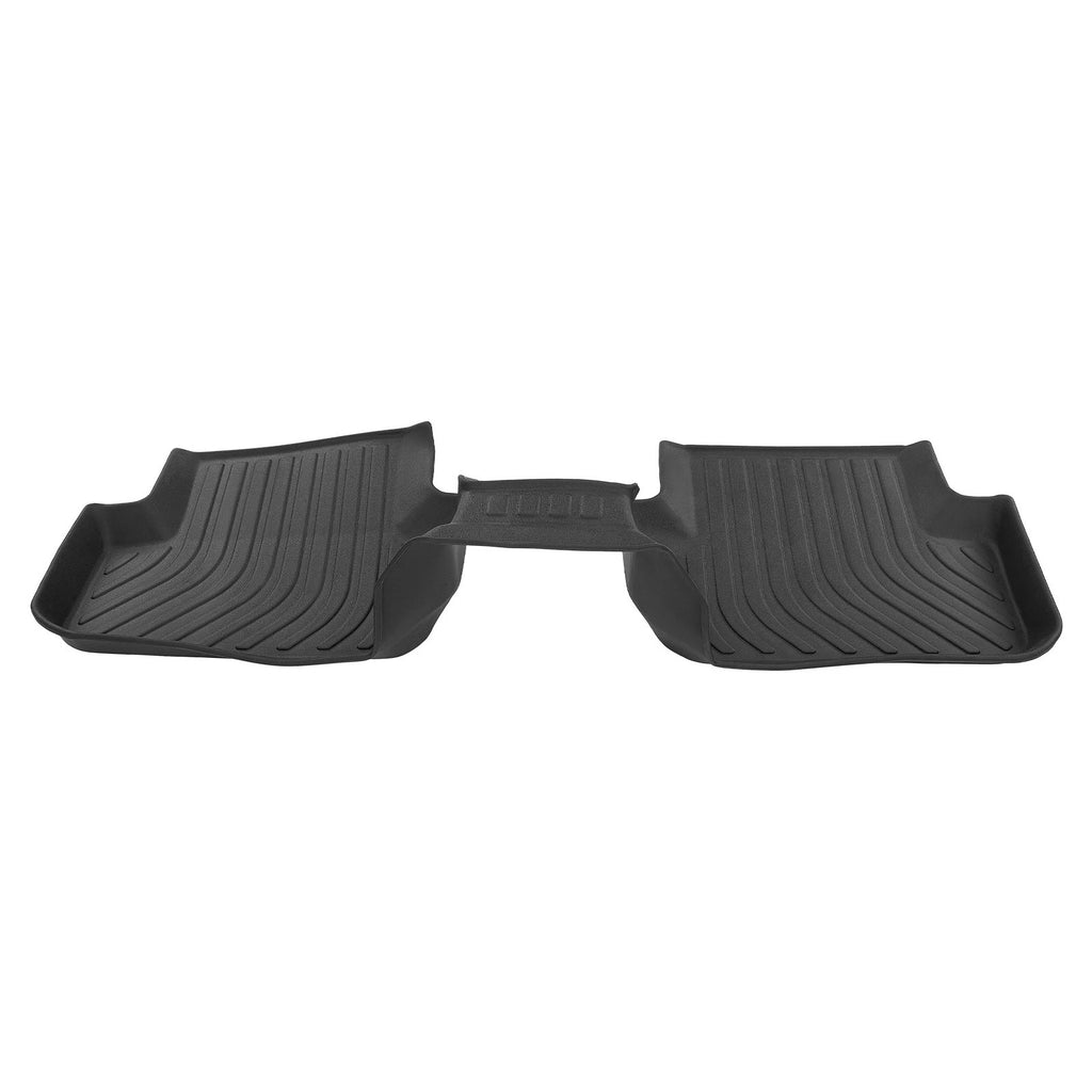 Set of 4 Black TPE Anti-Slip Floor Mats for Audi A4/S4 (2009–2016)