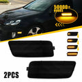 Amber LED Front Side Marker Signal Lights for VW Golf/GTI (2010–2014)