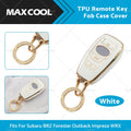 TPU Remote Key Fob Case Cover for Subaru BRZ, Forester, Outback, Impreza (2013–2023)