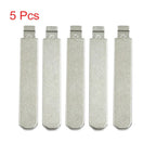 5pcs Metal Uncut Insert Blank Blade Key for Honda Accord 