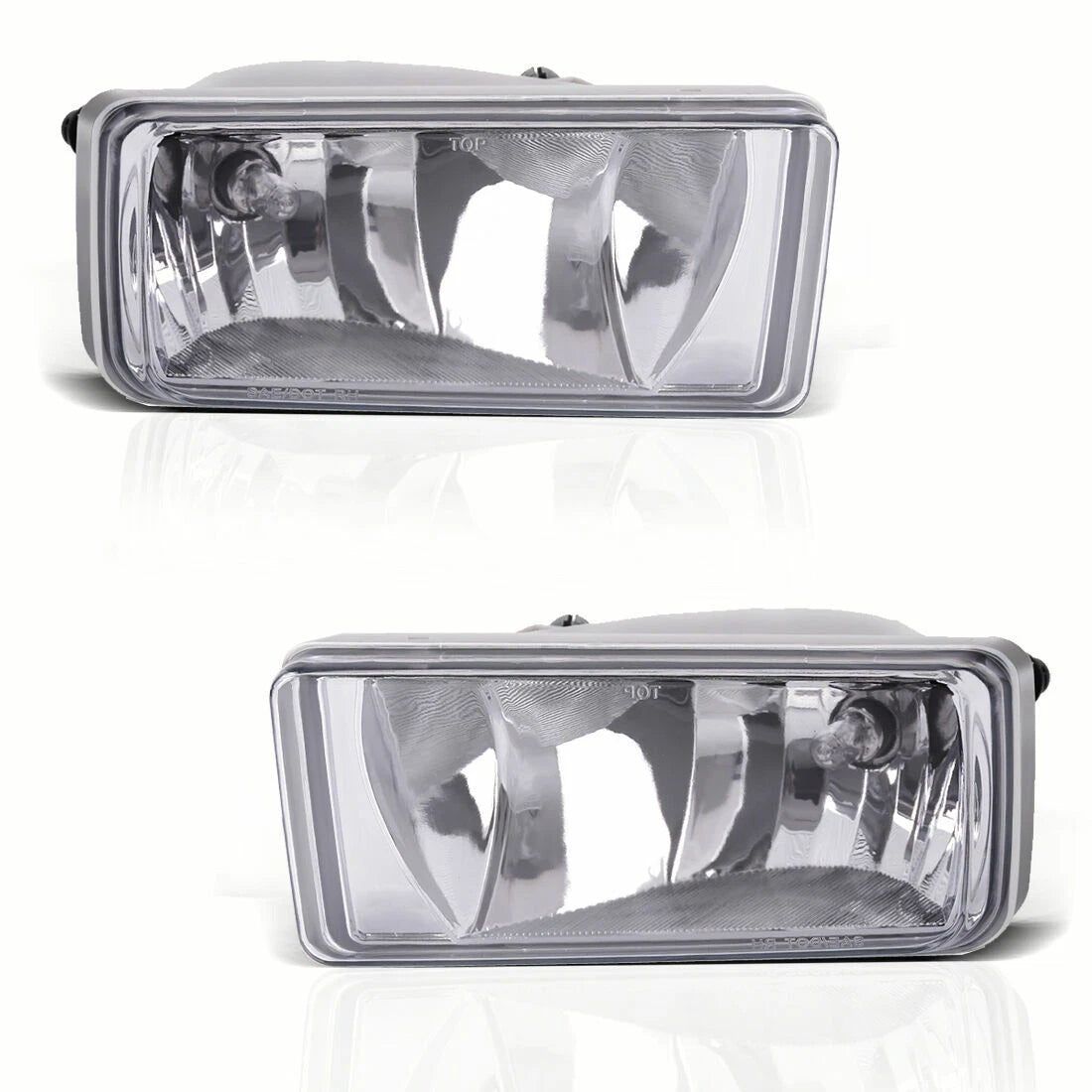 Fog Lights Lamps for Chevrolet Silverado/Tahoe GMC Sierra (2007–2015) W/ Bulbs