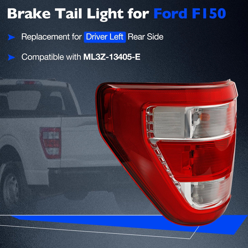 Halogen Taillight Lamp Assy Left for Ford F-150 (2021–2023) ML3Z13405E