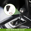 1 Pc Gear Shift Knob Cover for Toyota CH-R (2018–2022) Pebbled Black Brown