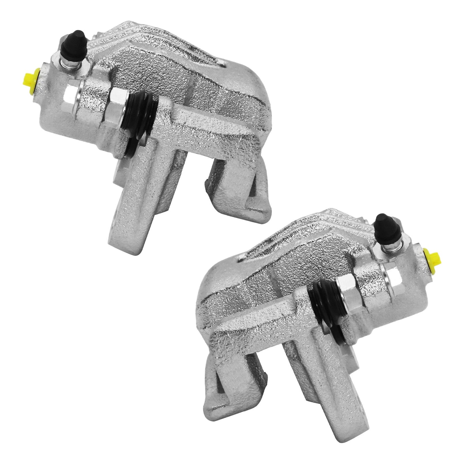 2Pc Rear Brake Caliper w/ Bracket for Hyundai Azera (2012–2017)