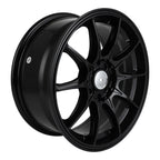Set of 4 Matt Black Wheel Rims 16x7 inch 4x100/114.3 PCD 38mm Offset