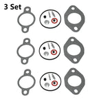 3X Carburetor Repair Kit for Kohler (1275703, 1275703-S)