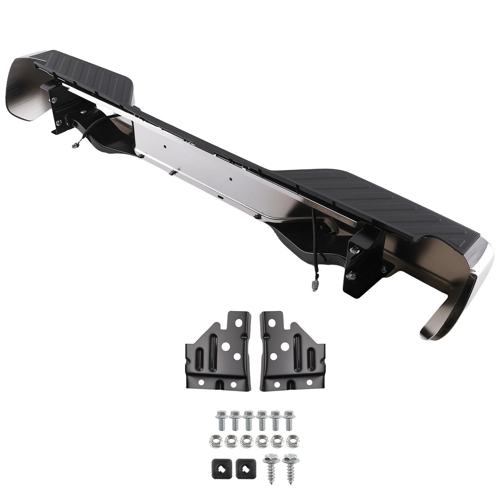 Chrome Steel Rear Bumper for Nissan Frontier (2005–2021) 850109BF0B-PFM