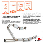 Catalytic Converter Pipe for Ford F150/Lincoln Mark LT 5.4L 4WD (2004–2006)