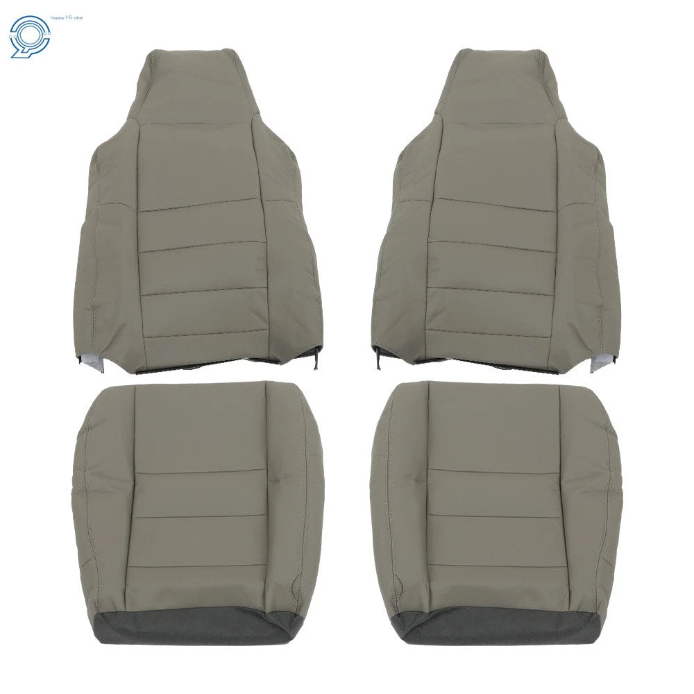 Set of 2 Bottom Back Seat Covers for Ford F250 F350 F450 F550 (2002–2007)