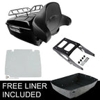 Trunk Mount Rack Plate for Harley Sport Glide (2018–2021) Black