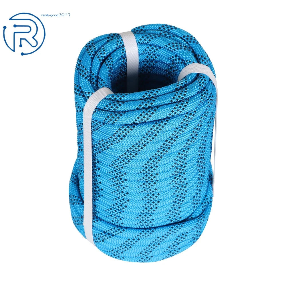3/8" × 100' Braided Polyester Pulling Rope (3520 Lbs Strength)