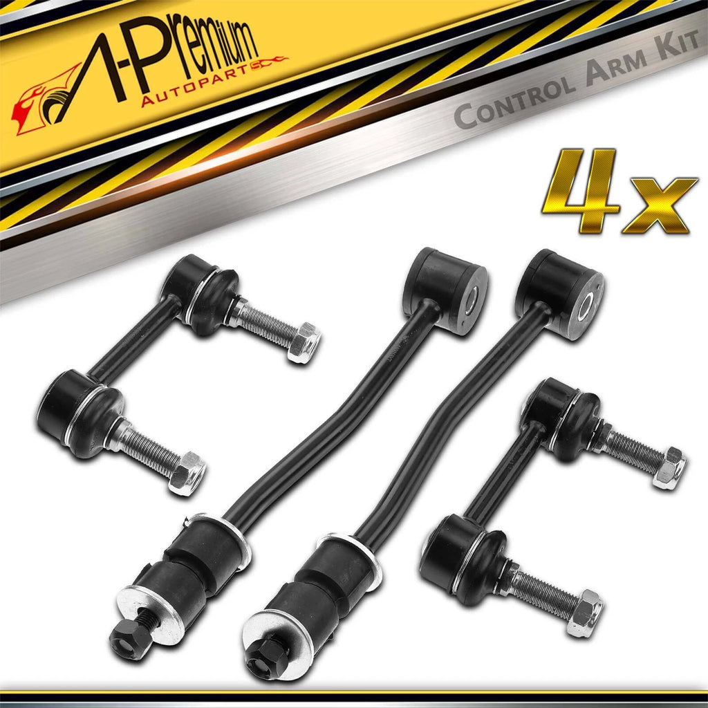 Set of 4 Front & Rear Sway Bar Links for Ford E-350 E-450 (2008–2019)