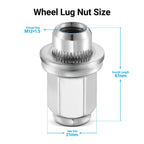 Factory Mag Lug Nuts for Toyota Tacoma & 4Runner (2005-2024)