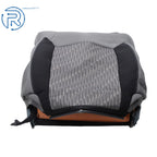 Front Passenger Seat Backrest for Toyota Tundra (2014-2021) Cloth Grey Black