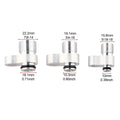 Aluminum Car AC Fitting Adapter for Enhanced Vehicle