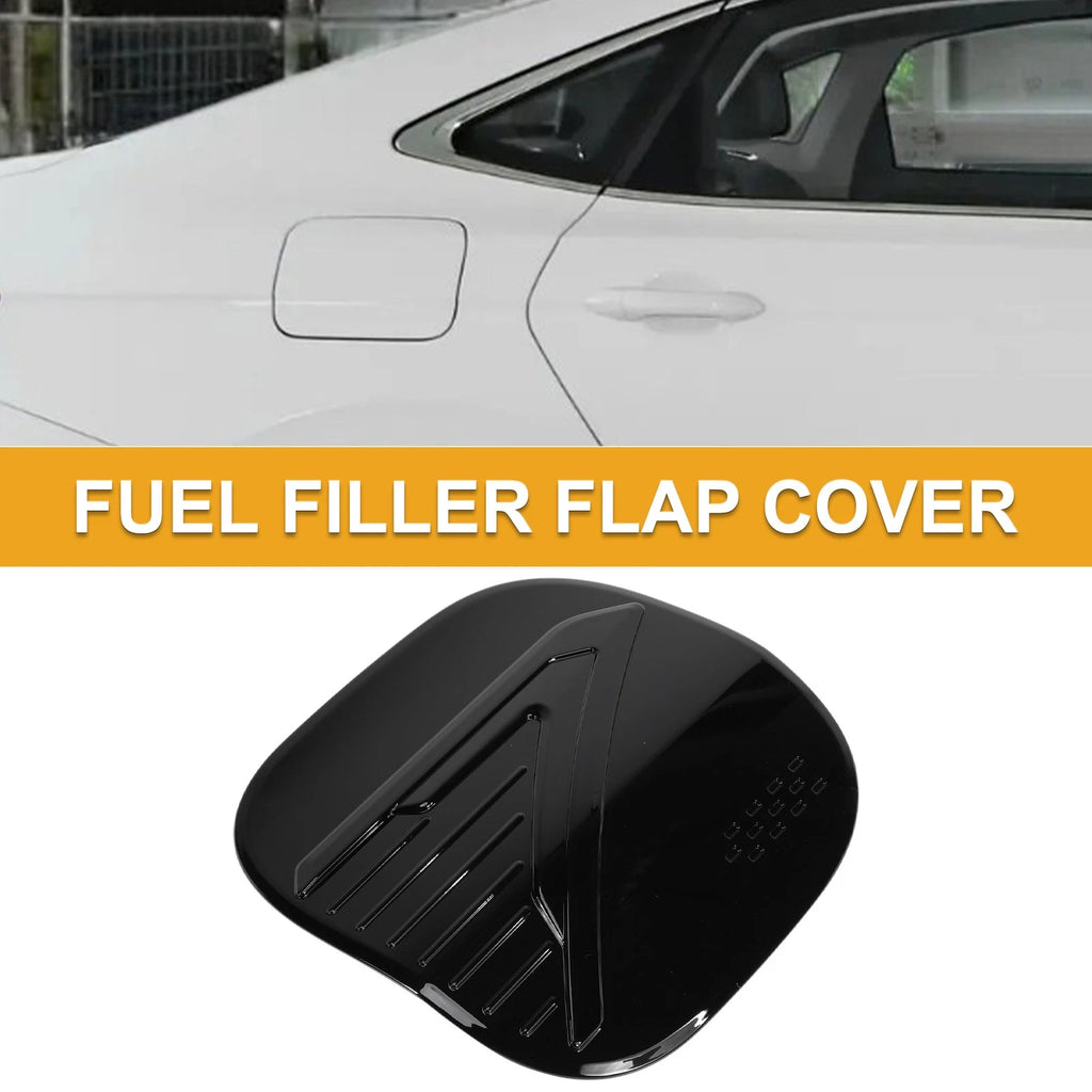 Fuel Tank Door Cap for Nissan Qashqai (2023–2025) Fuel Filler Flap Cover Black