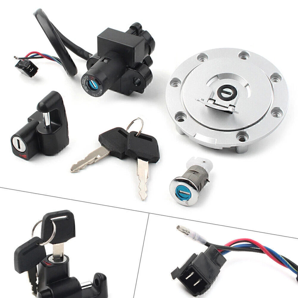Ignition Switch Fuel Gas Cap Lock Key Set for Honda CB400 (1992–1998) CB1 (1989–1991) VT250