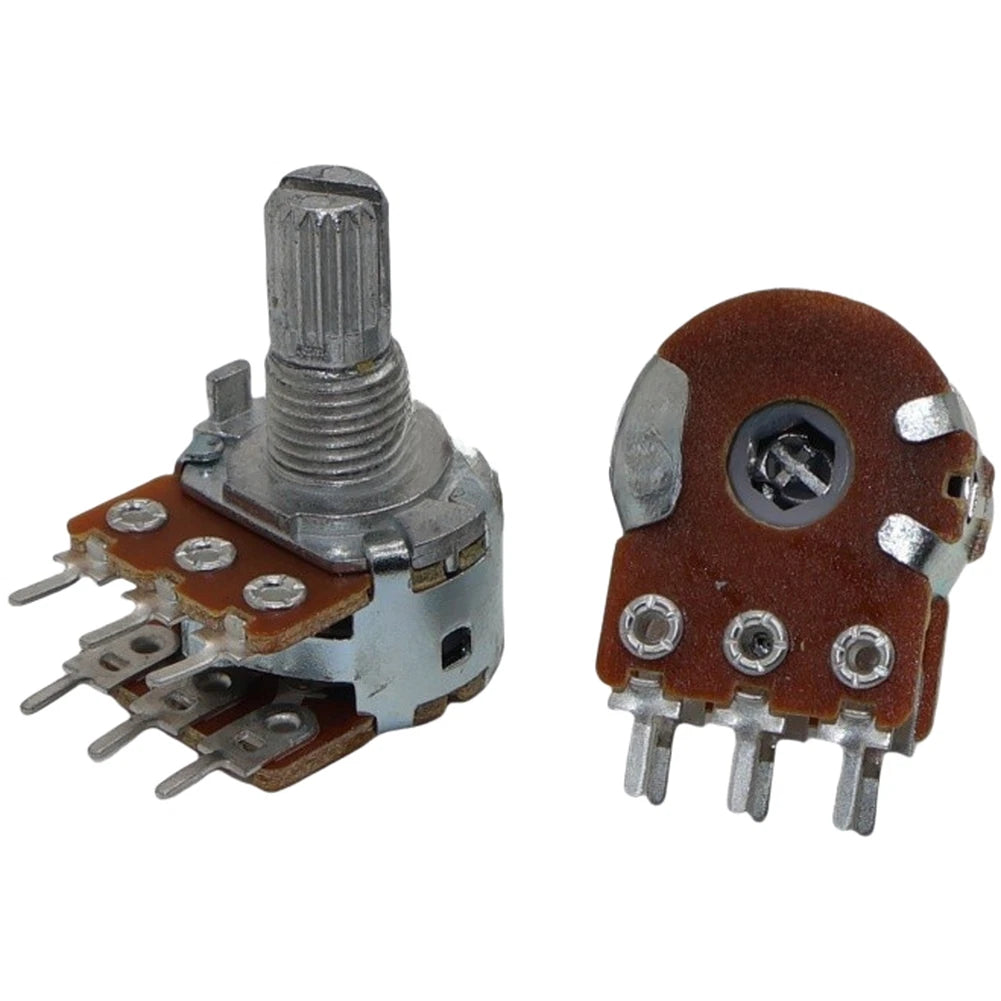 3 Pin 6 Pin Carbon Film Potentiometer B10K B50K B100K for Audio Control