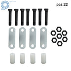 Tandem Axle Trailer Kit for Double Eye Leaf Spring (Bolt Hole 9/16)